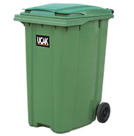 Plastik 360 Lt Çöp Konteyner